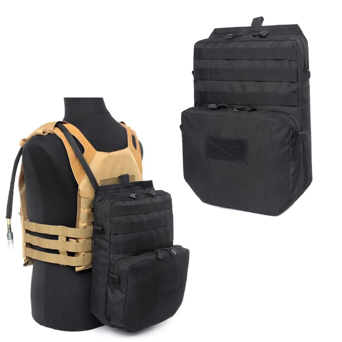 Edc Carry Belt - Outdoor Molle Bag Camping Hydration Backpack