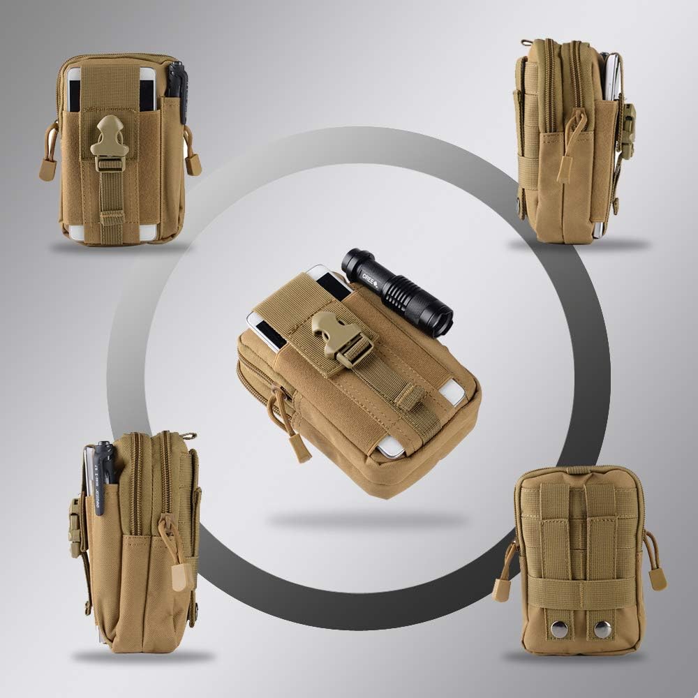 Tactical Molle Belt Pouch Mili - Edc Concealed Carry Belt avaliação e preço
