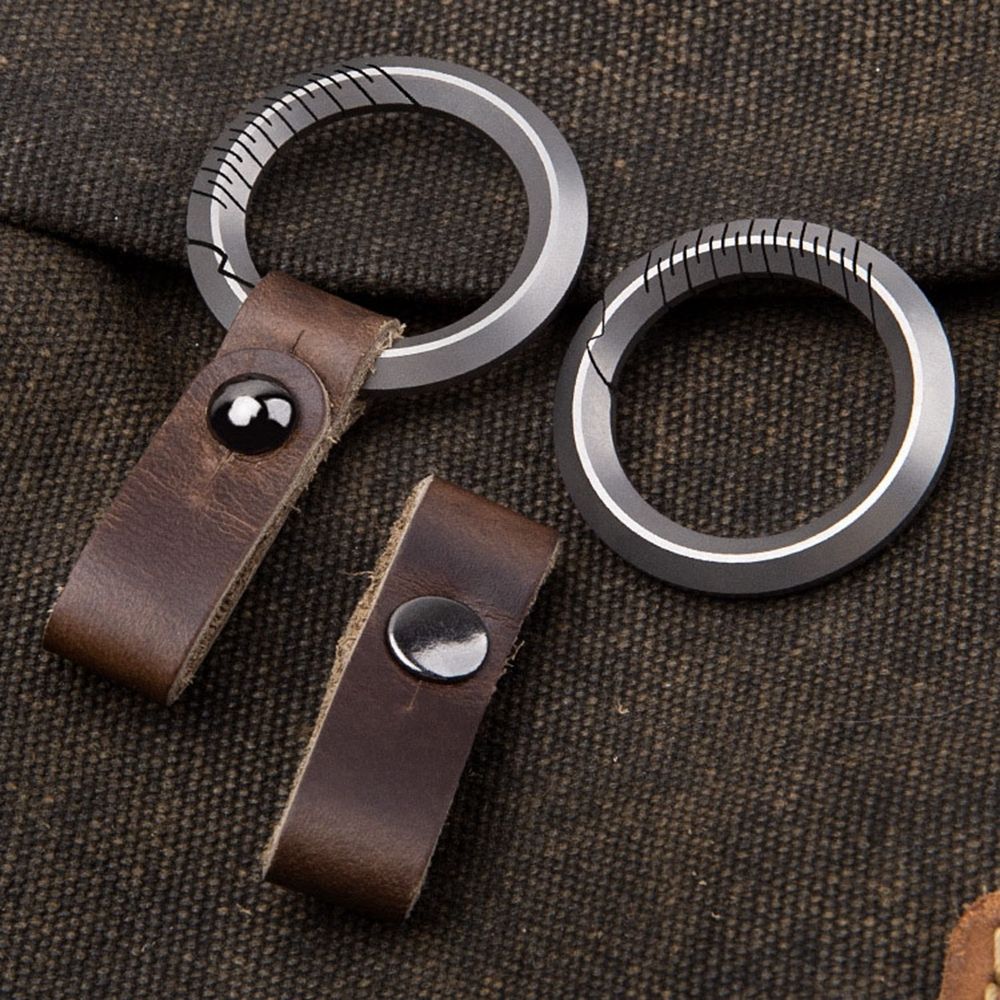 Titanium Alloy Leather Waist B - Edc Concealed Carry Belt avaliação e preço