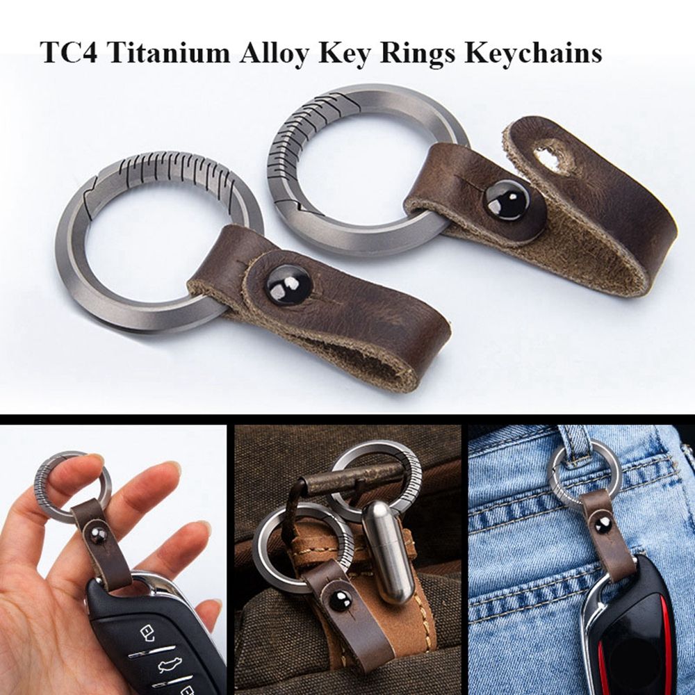 Titanium Alloy Leather Waist B - Edc Concealed Carry Belt avaliação e preço