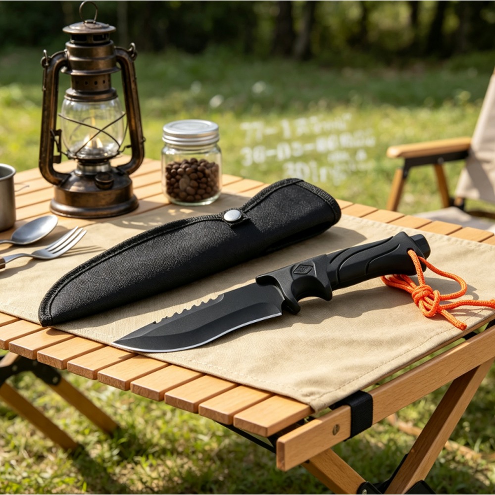 Multi-Purpose Camping Survival - Edc Carry Fixed Blade Knife avaliação e preço
