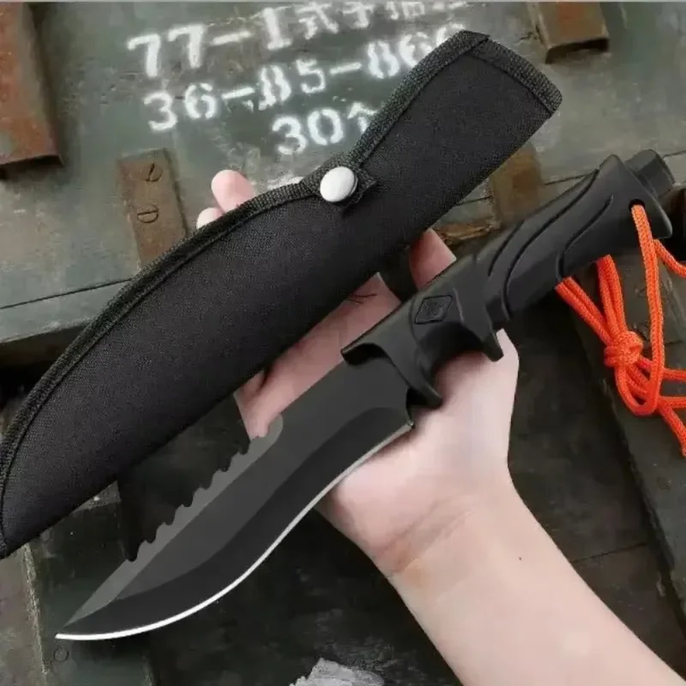Multi-Purpose Camping Survival - Edc Carry Fixed Blade Knife avaliação e preço