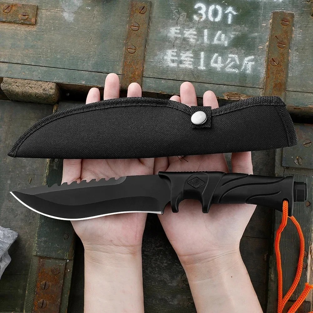 Multi-Purpose Camping Survival - Edc Carry Fixed Blade Knife avaliação e preço