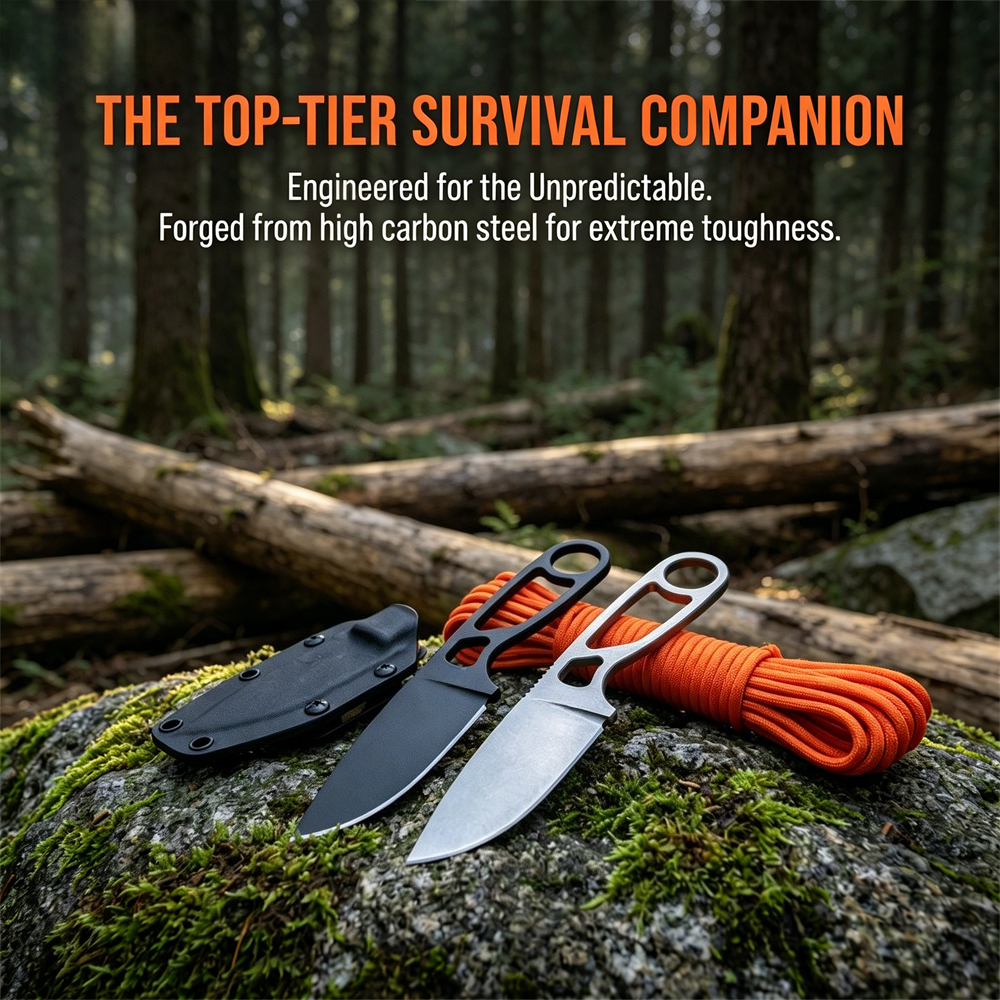 Portable Outdoor Fixed Blade E - Edc Carry Fixed Blade Knife avaliação e preço