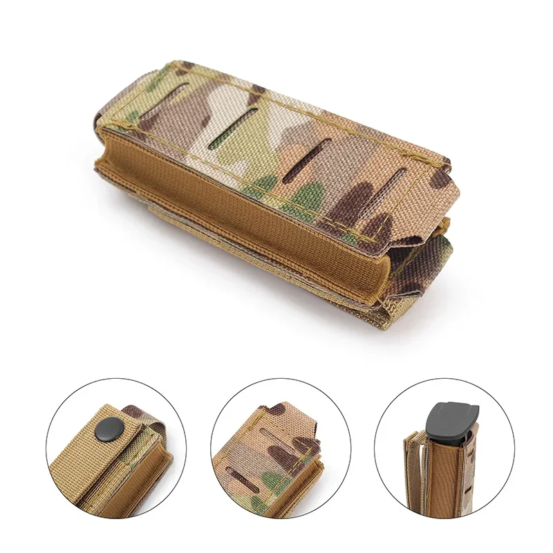 Molle 9mm Magazine Pouch Singl - Edc Carry Flashlight avaliação e preço