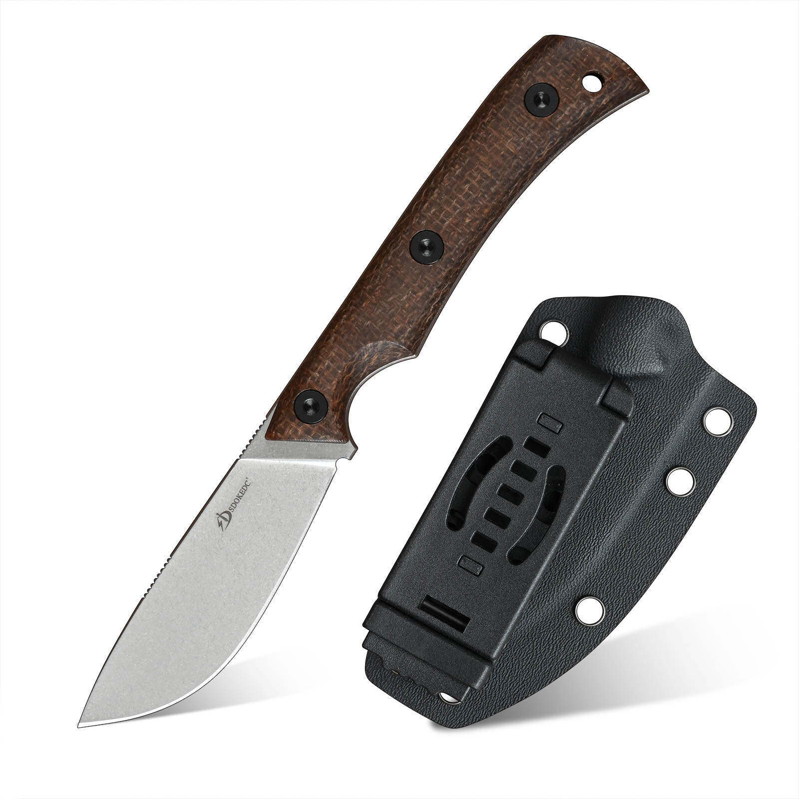 SDOKEDC DC53 Steel EDC Utility - Edc Carry Fixed Blade Knife avaliação e preço