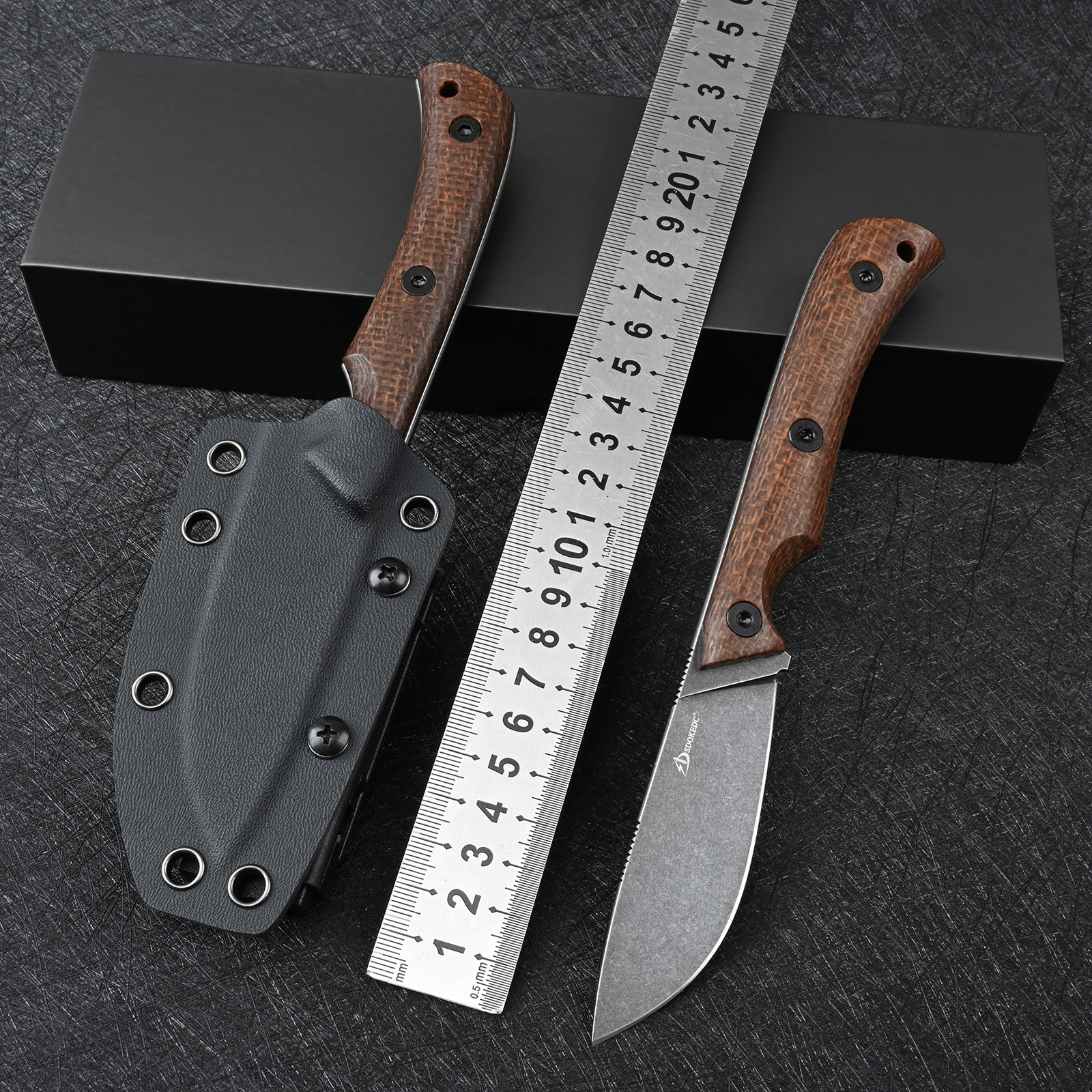 SDOKEDC DC53 Steel EDC Utility - Edc Carry Fixed Blade Knife avaliação e preço