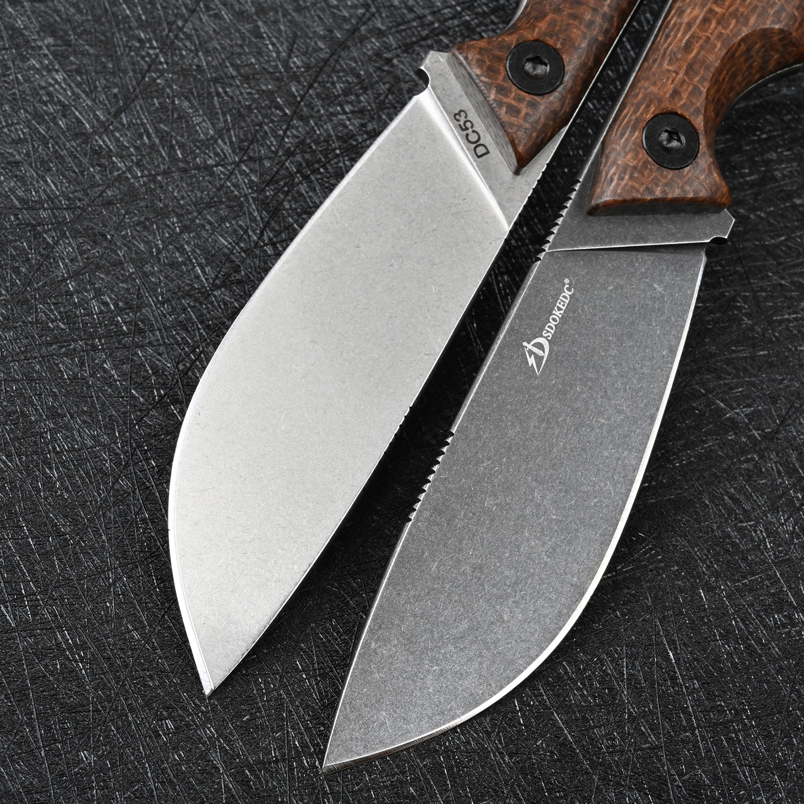 SDOKEDC DC53 Steel EDC Utility - Edc Carry Fixed Blade Knife avaliação e preço