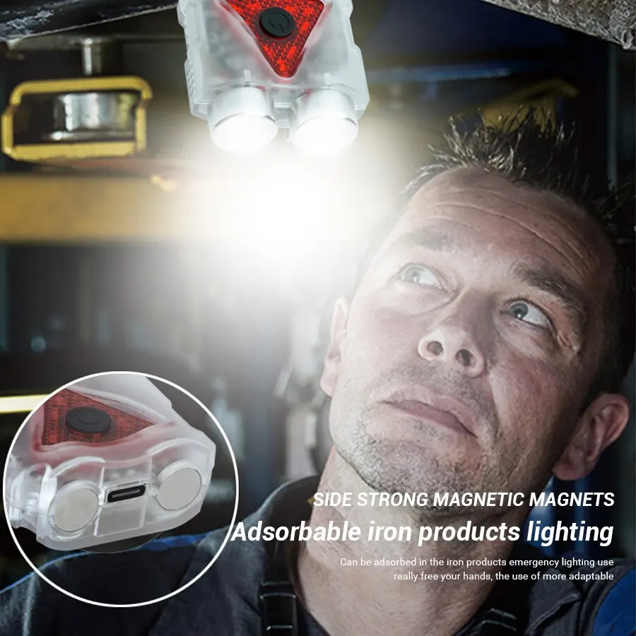 Rechargeable Hands-Free Led He - Keychain Flashlight avaliação e preço