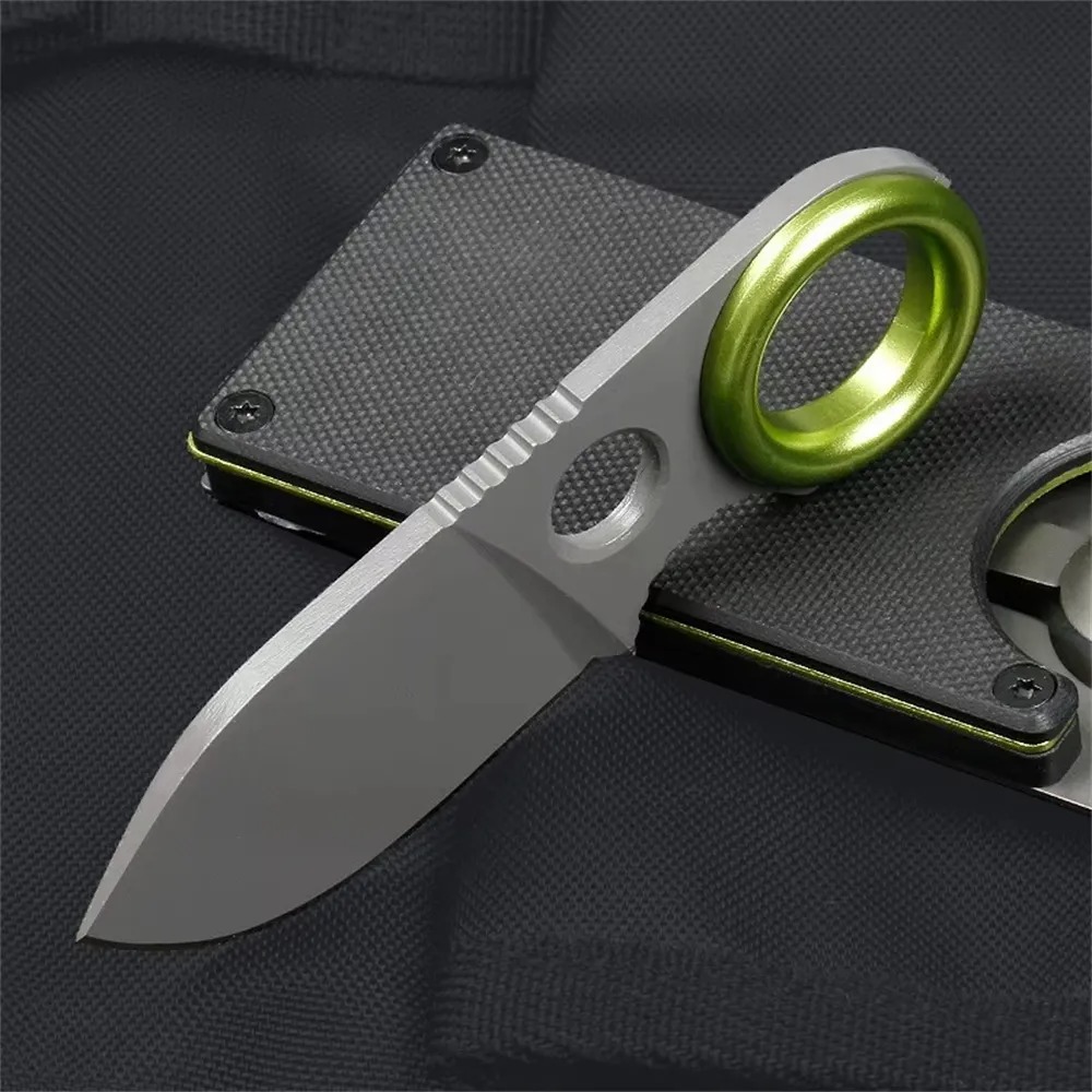 Mini Ring Fixed Blade Knife St - Everyday Carry (Edc) Knife avaliação e preço