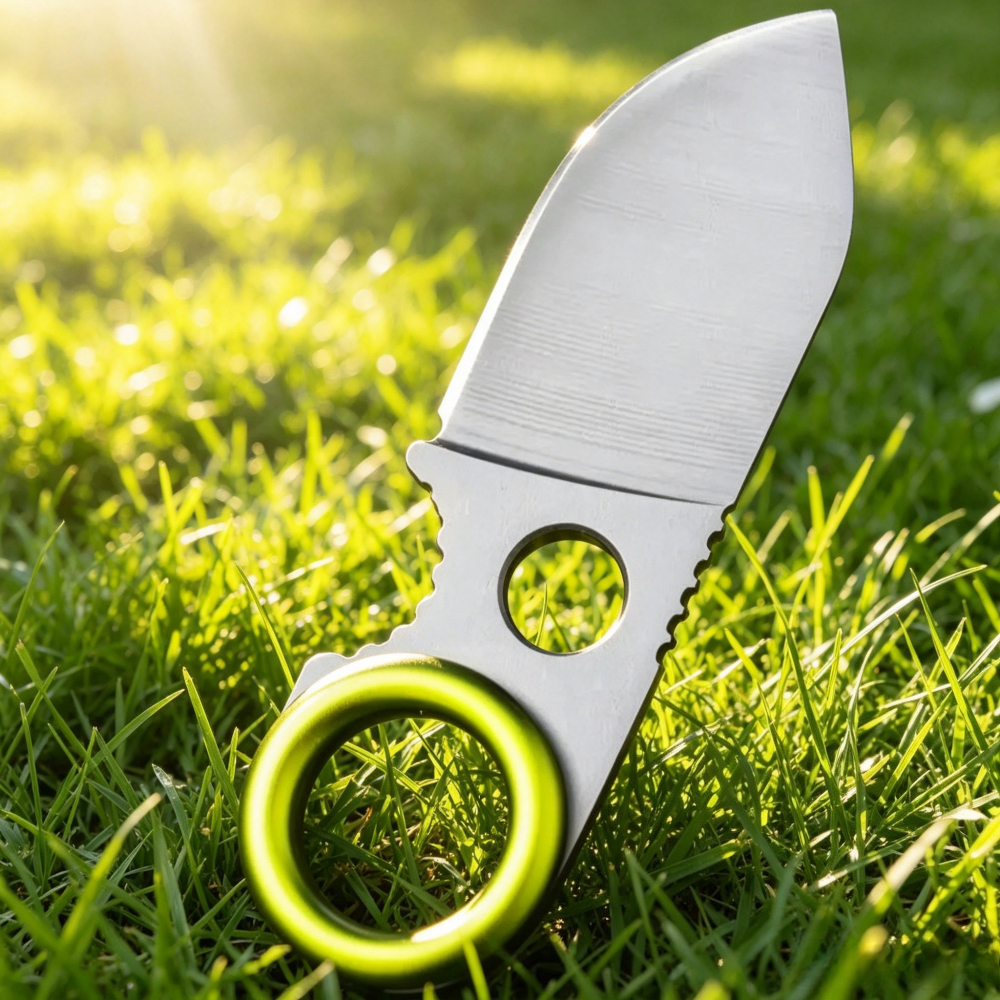 Mini Ring Fixed Blade Knife St - Everyday Carry (Edc) Knife avaliação e preço