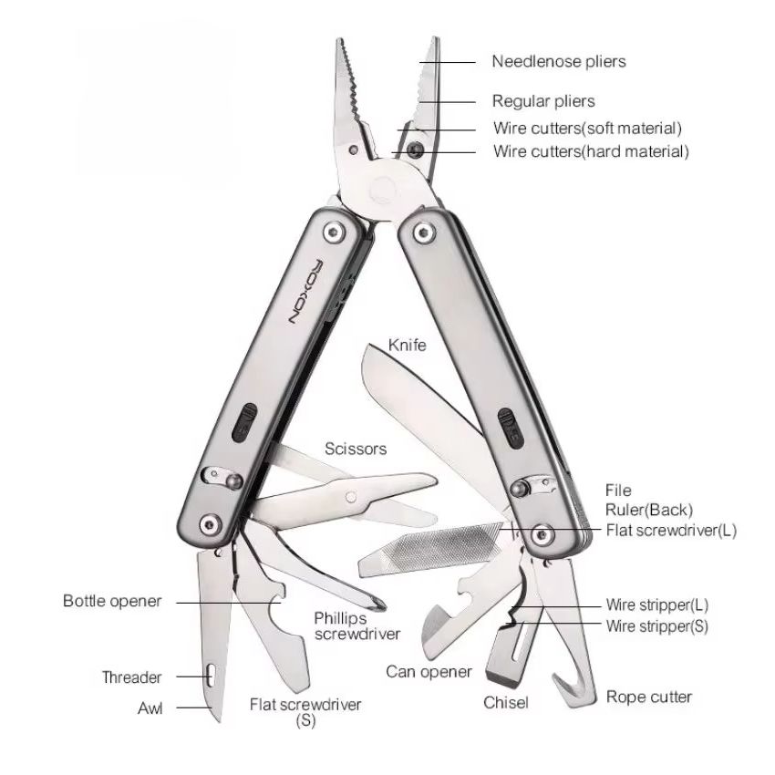 R's Genuine S804G Flex Multi T - Edc Carry Pliers avaliação e preço