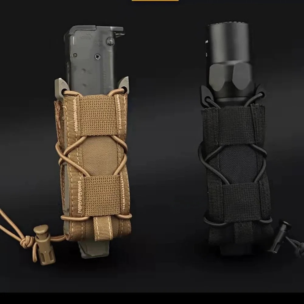 9MM Pistol Single Magazine Pou - Edc Carry Flashlight avaliação e preço