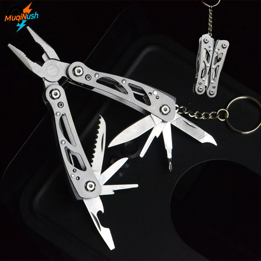 MuqiNush 12 In 1 Mini Keychain - Edc Carry Pliers avaliação e preço