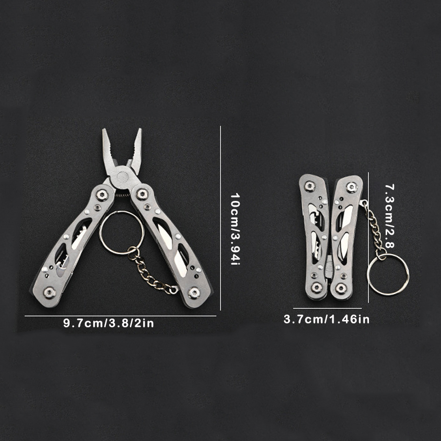 MuqiNush 12 In 1 Mini Keychain - Edc Carry Pliers avaliação e preço