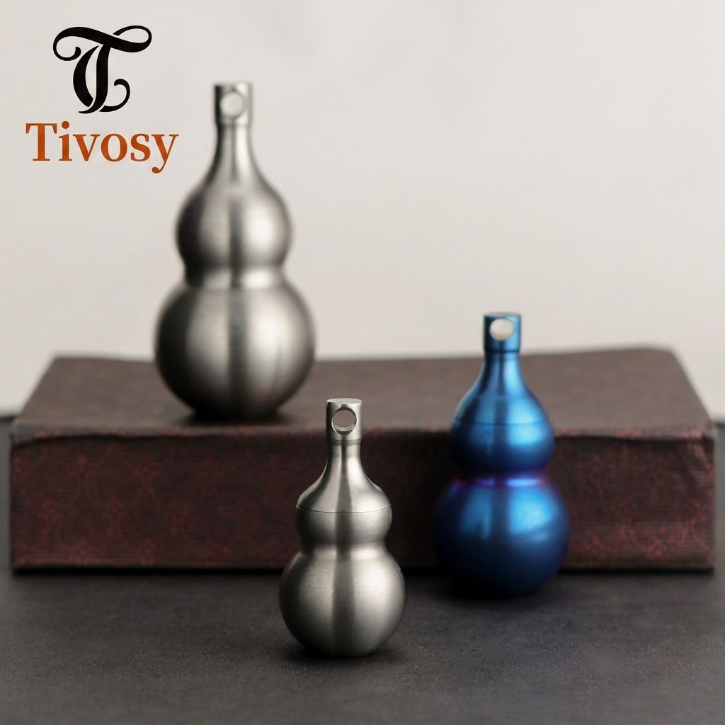 Tivosy Pure Titanium Lucky Gou - Pill Fob Capsule avaliação e preço
