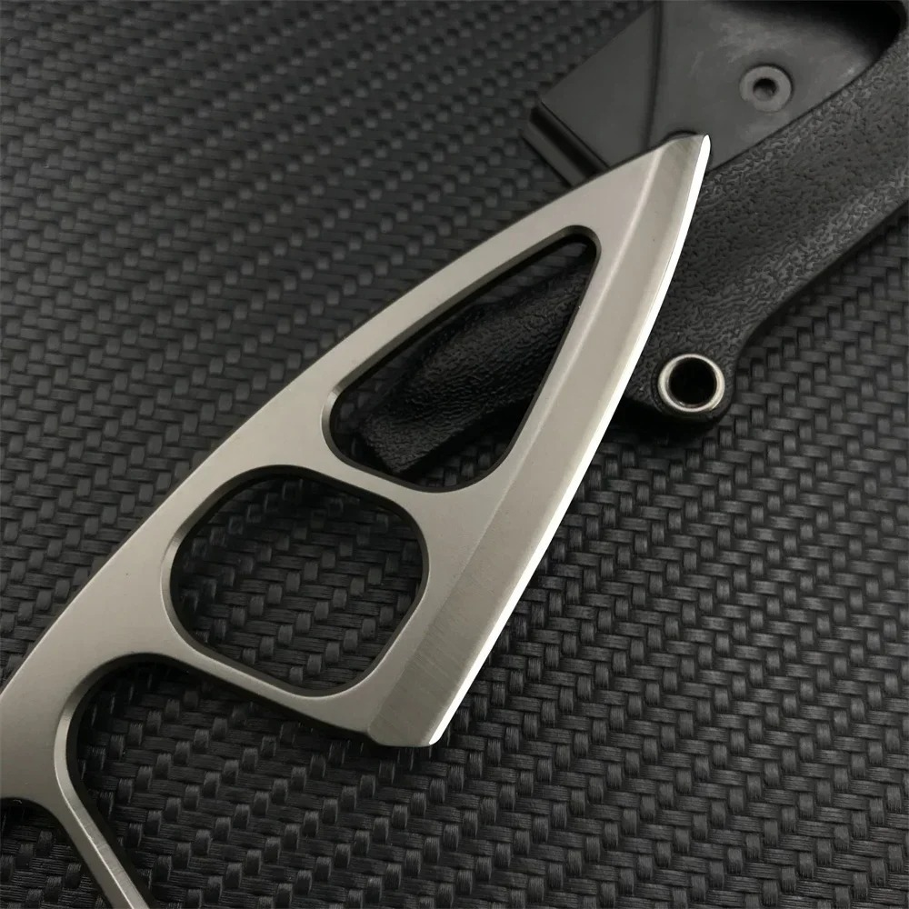 High Hardness Neck Knife 440C  - Edc Fixed Blade Deep Carry avaliação e preço