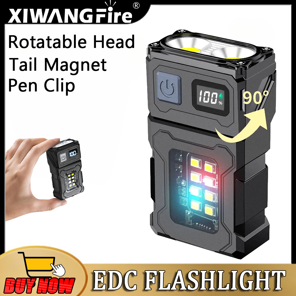 Mini LED Handheld Flashlights  - Keychain Flashlight avaliação e preço