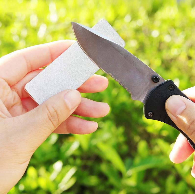 30pcs Mini Double Sided Sharpe - Pocket Knife Ceramic avaliação e preço