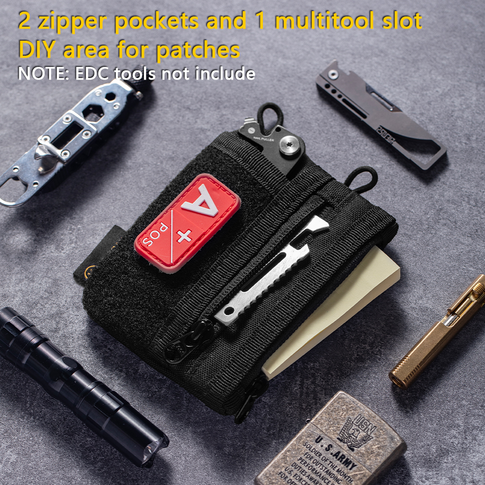 EDC Organizer Pouch with DIY P - Edc Gear Every Day Carry avaliação e preço