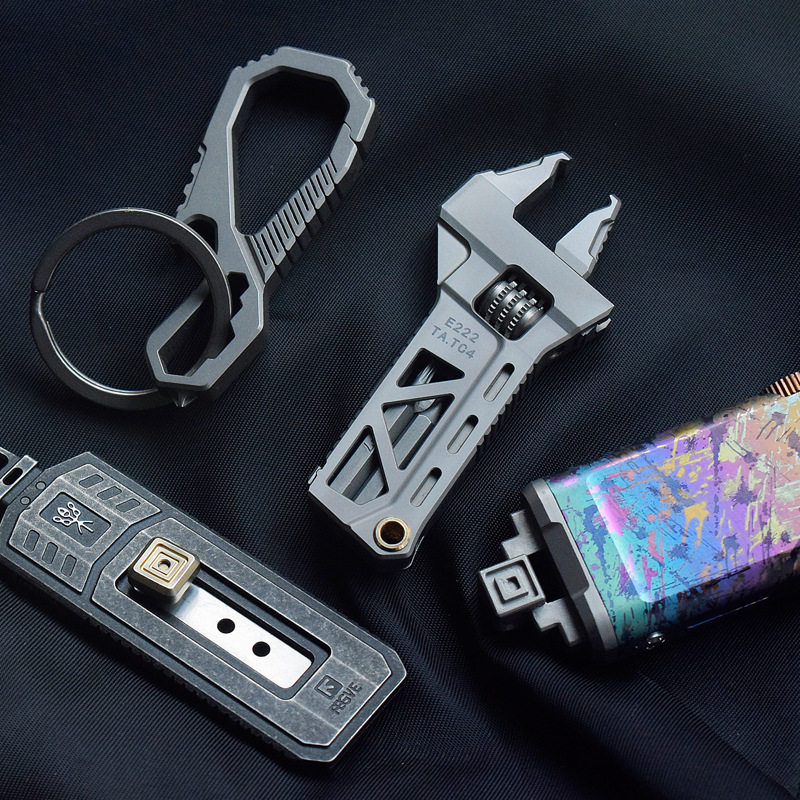 TC4 All-titanium Alloy Wrench  - Edc Carry Pliers avaliação e preço
