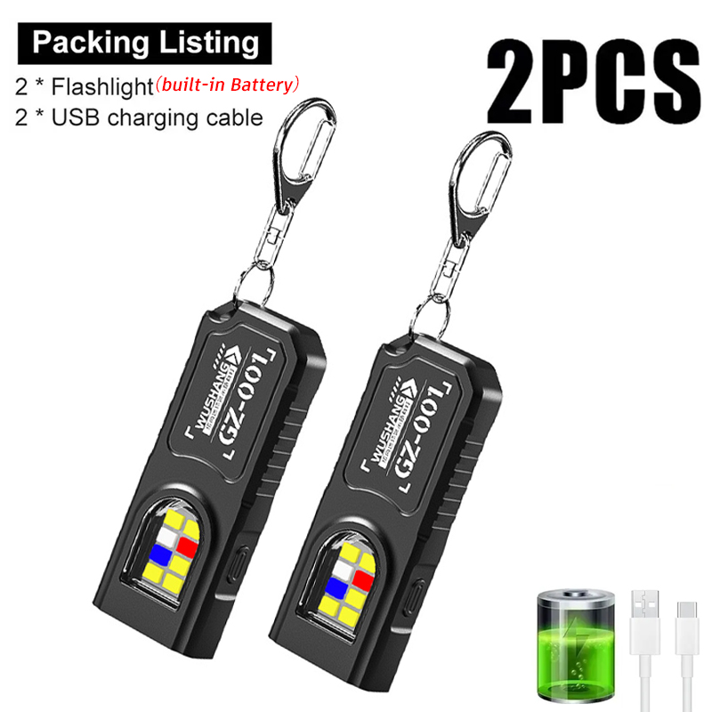 Multifunctional Keychain Flash - Keychain Flashlight avaliação e preço
