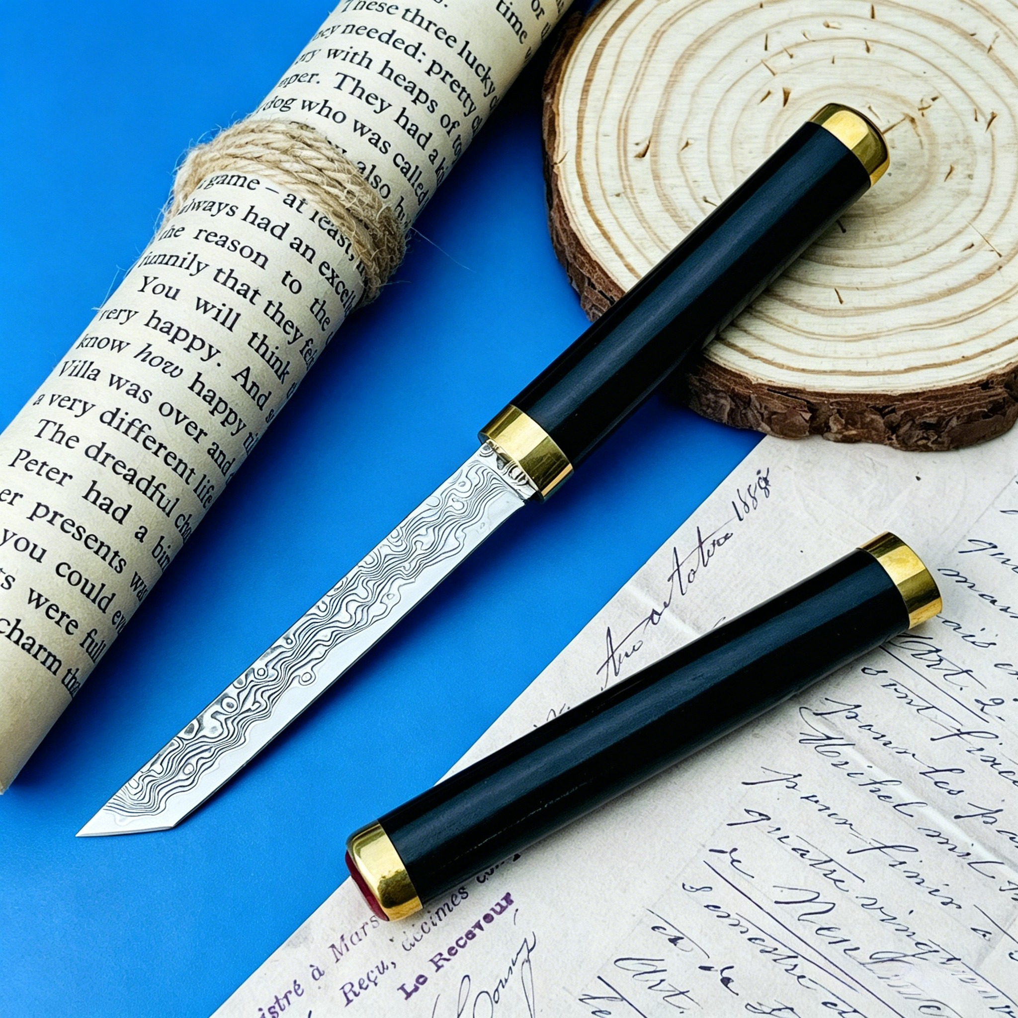 EDC Fixed-Blade Penknife – Dam - Edc Carry Fixed Blade Knife avaliação e preço