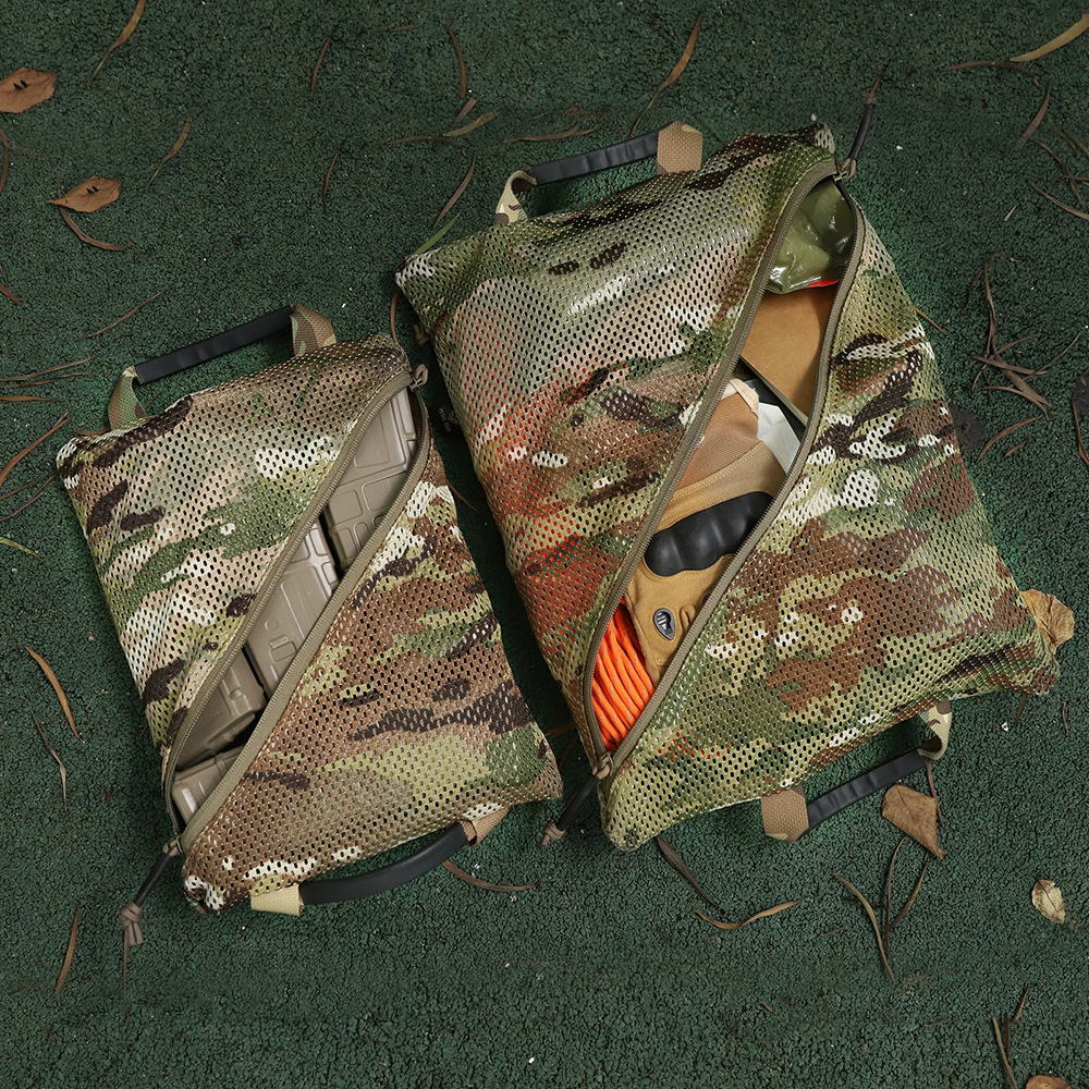 Tactical Mesh Storage Bag 2-Pi - Edc Carry Piece avaliação e preço