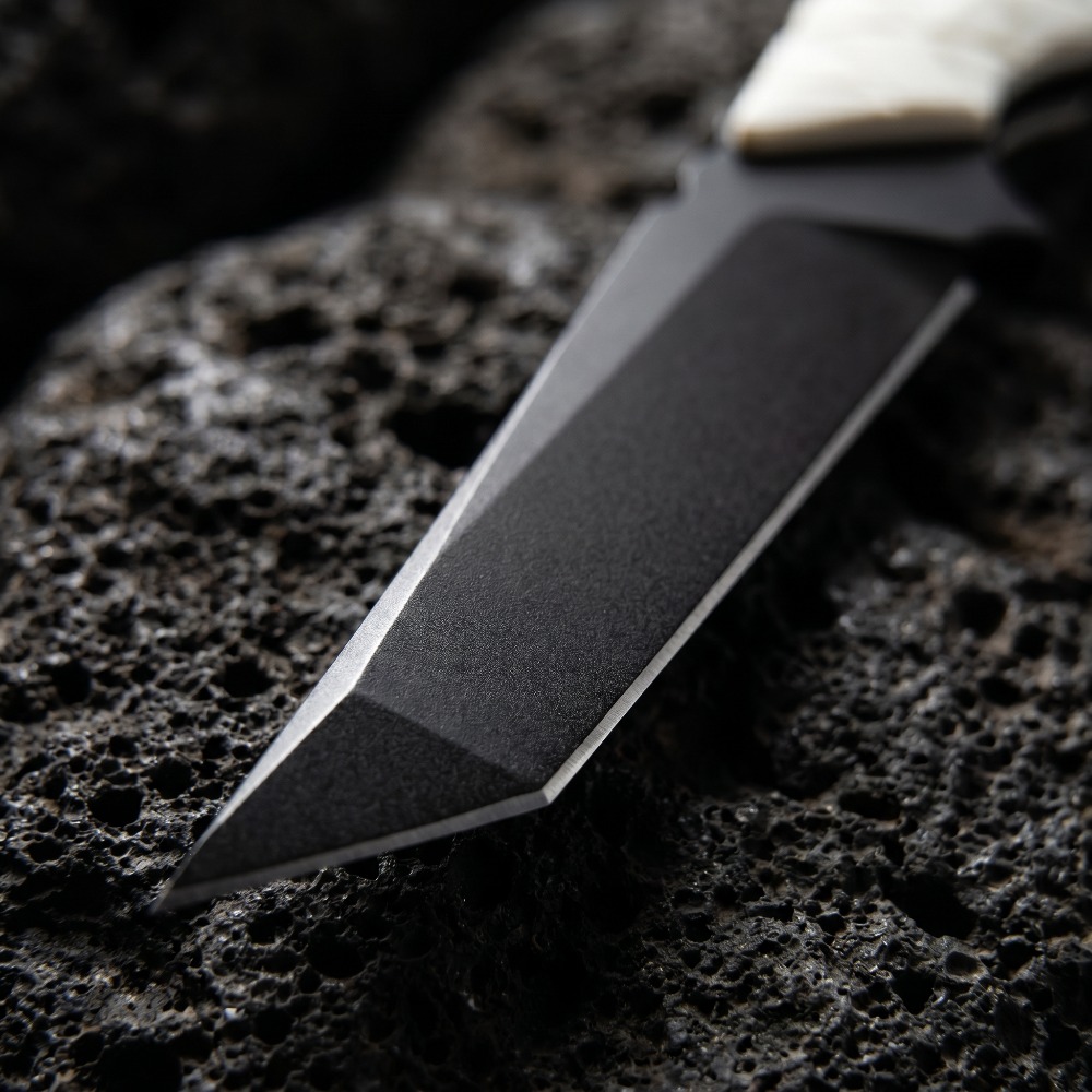 New Fixed Blade Knife White G1 - Edc Carry Fixed Blade Knife avaliação e preço