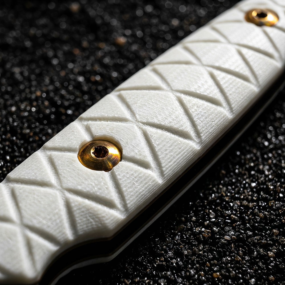 New Fixed Blade Knife White G1 - Edc Carry Fixed Blade Knife avaliação e preço