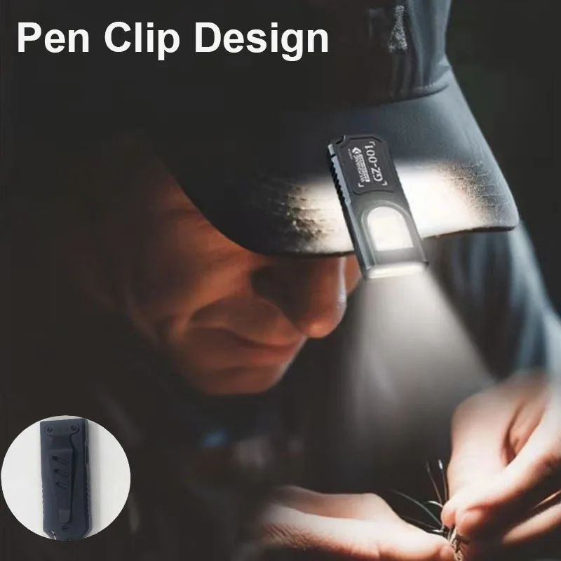 Powerful Mini COB LED Keychain - Keychain Flashlight avaliação e preço