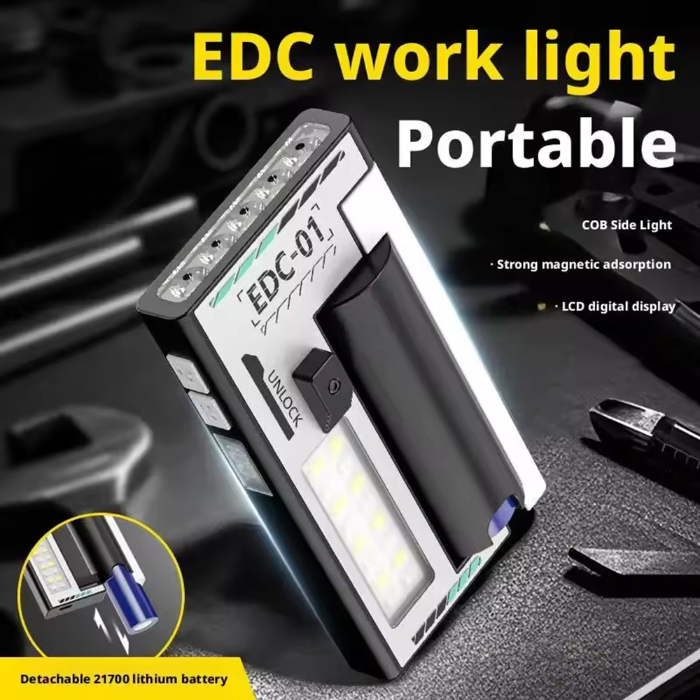Rechargeable EDC Flashlight, D - Keychain Flashlight avaliação e preço