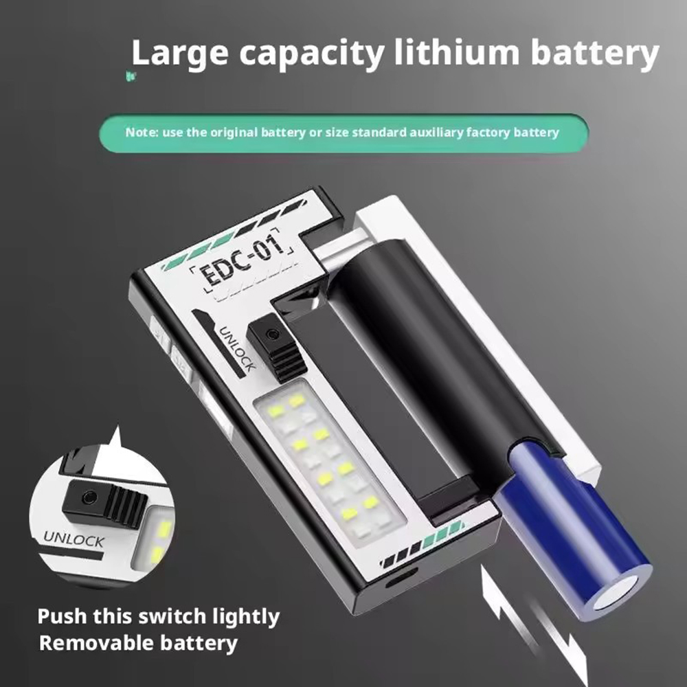 Rechargeable EDC Flashlight, D - Keychain Flashlight avaliação e preço