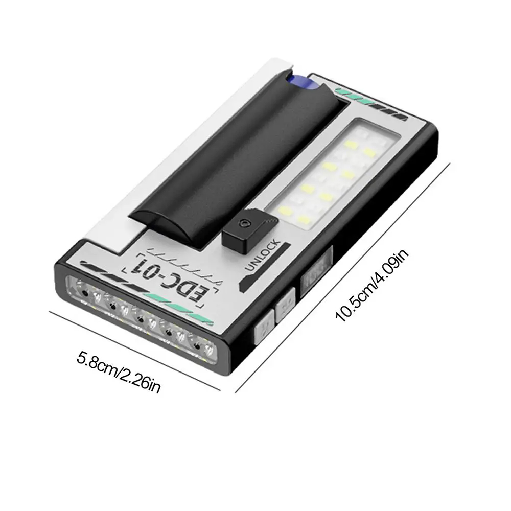 Rechargeable EDC Flashlight, D - Keychain Flashlight avaliação e preço