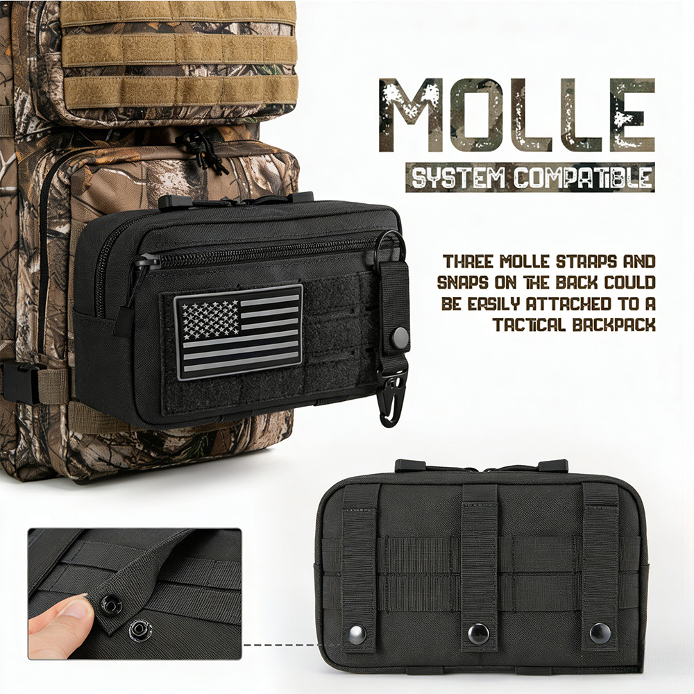 Tactical Molle EDC Pouch Outdo - Edc Carry Pocket avaliação e preço