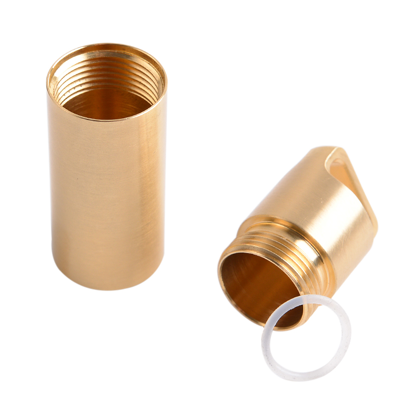 Brass Airtight Watertight Stor - Pill Fob Capsule avaliação e preço