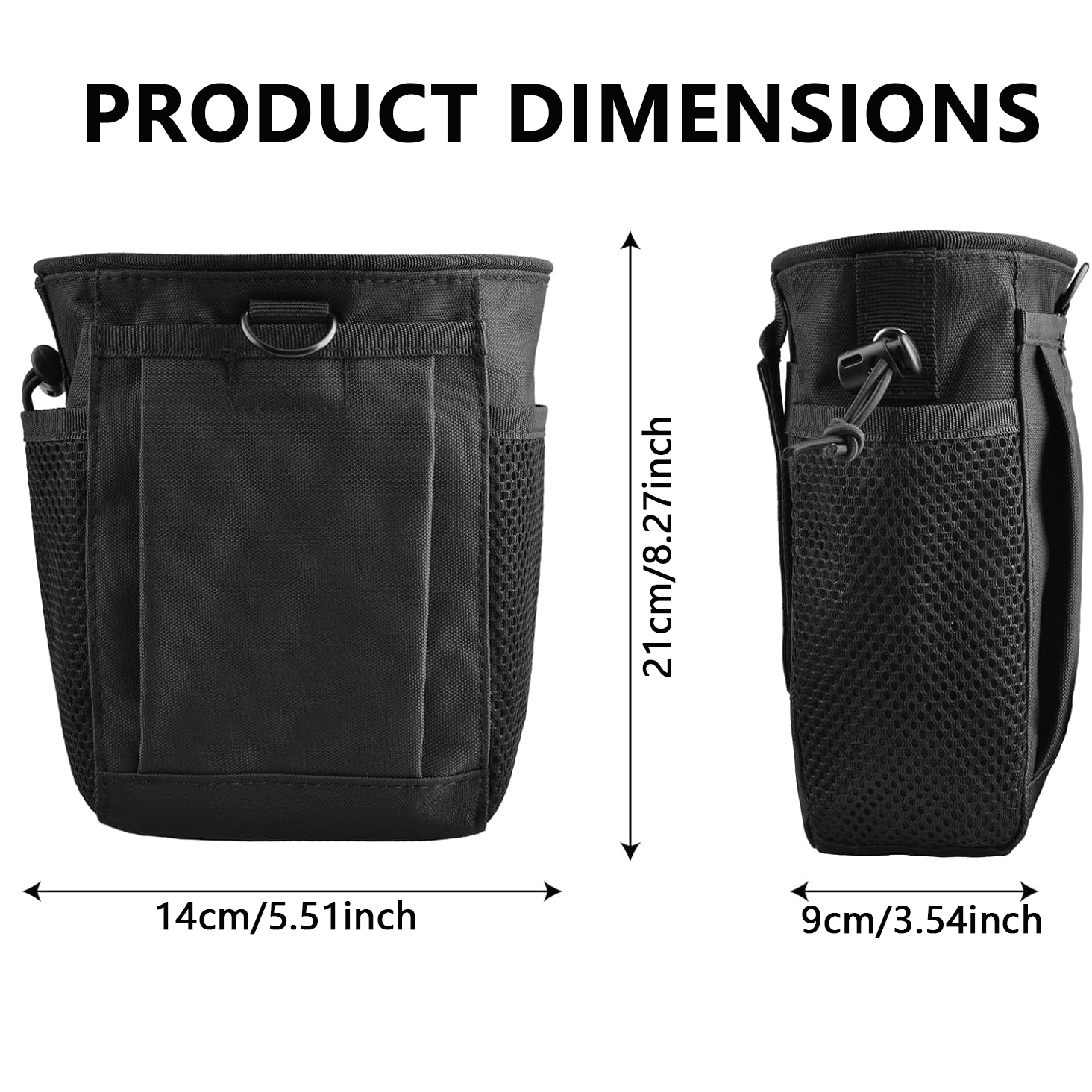 CZHIYAO Durable Molle Dump Pou - Edc Everyday Carry Bag avaliação e preço