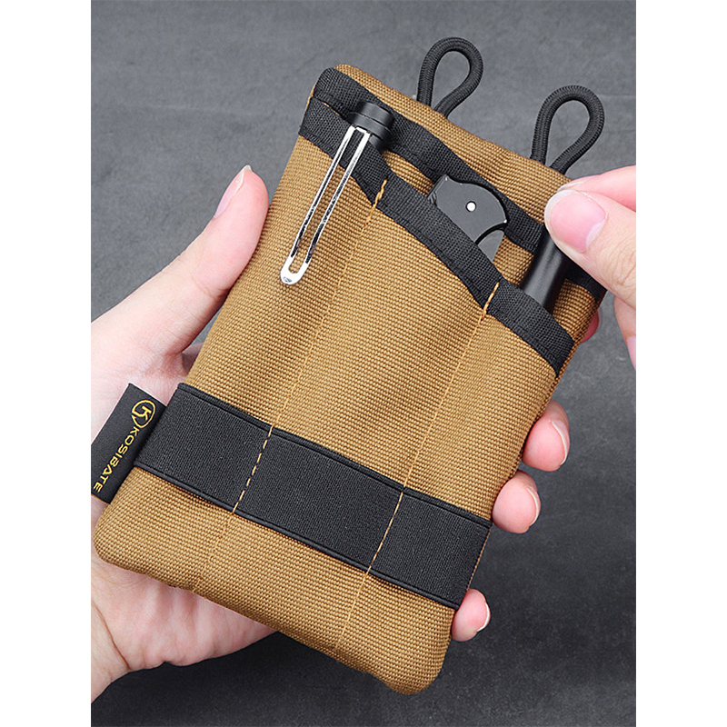 Tactical EDC Pouch Wallet Bag  - Edc Concealed Carry Belt avaliação e preço