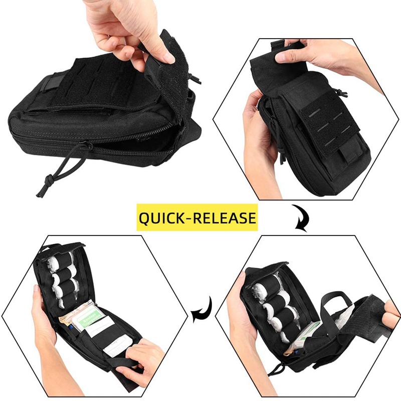 Tactical Molle First Aid Kit M - Edc Carry Pocket avaliação e preço