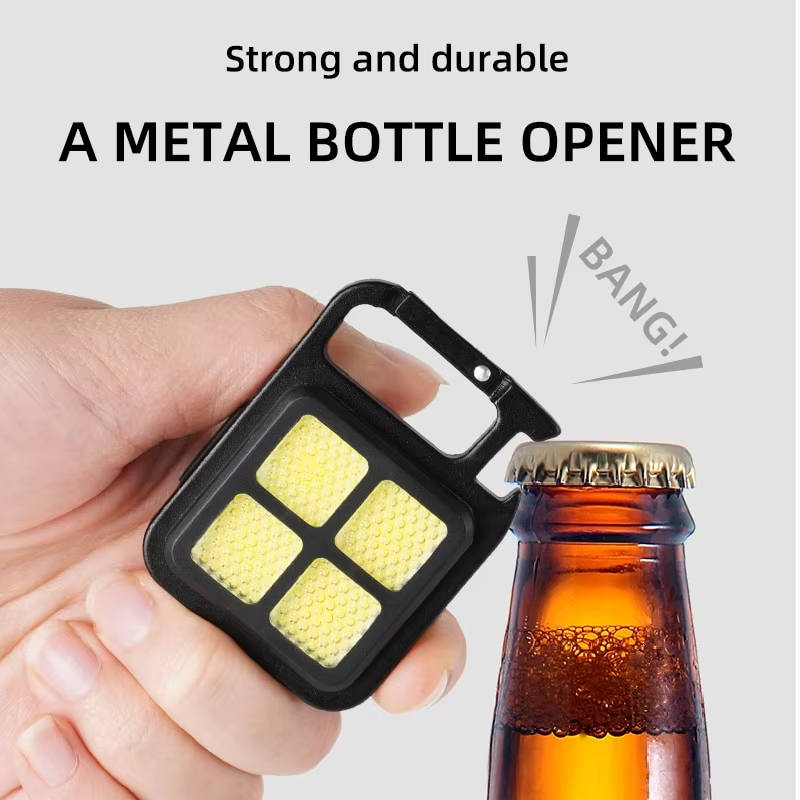 4 Lamp Beads Outdoor Strong Li - Keychain Flashlight avaliação e preço