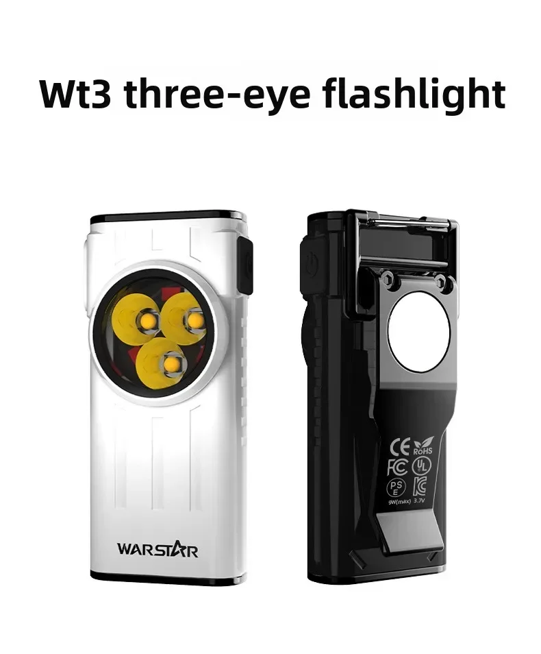 EDC LED Flashlight Portable Ke - Edc Carry Flashlight avaliação e preço