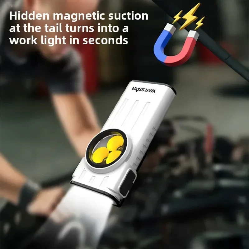EDC LED Flashlight Portable Ke - Edc Carry Flashlight avaliação e preço