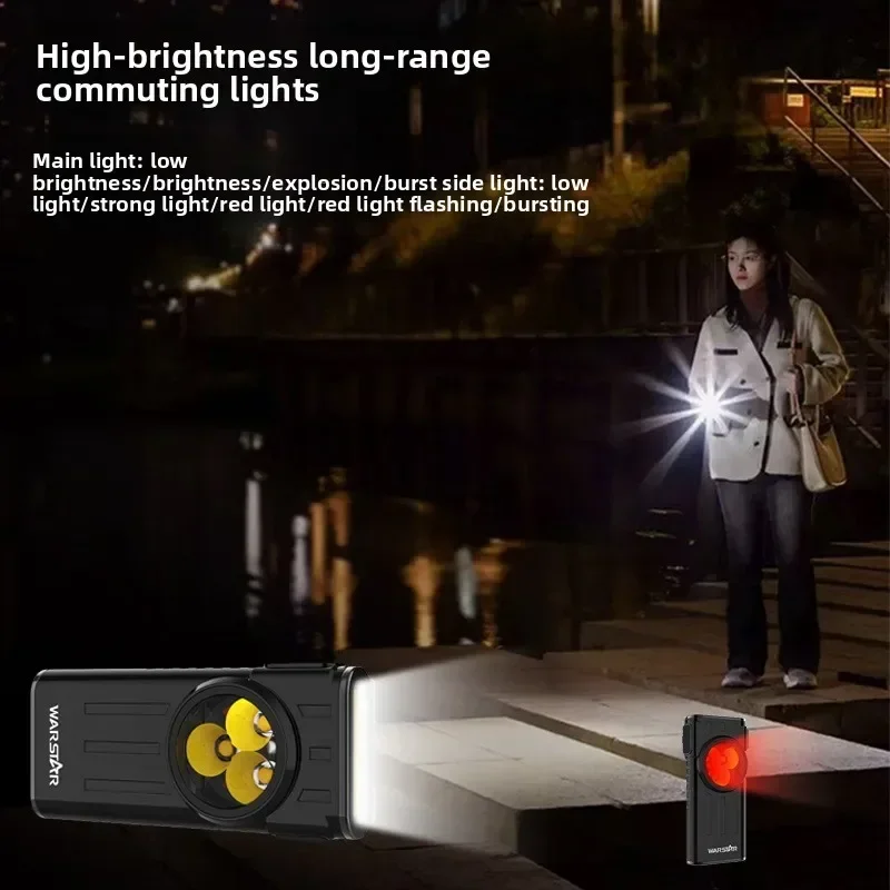 EDC LED Flashlight Portable Ke - Edc Carry Flashlight avaliação e preço