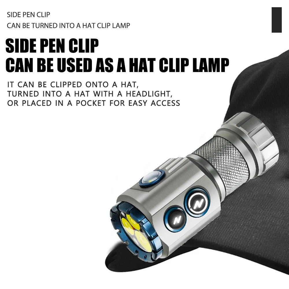 Powerful 2000LM EDC Flashlight - Edc Carry Flashlight avaliação e preço