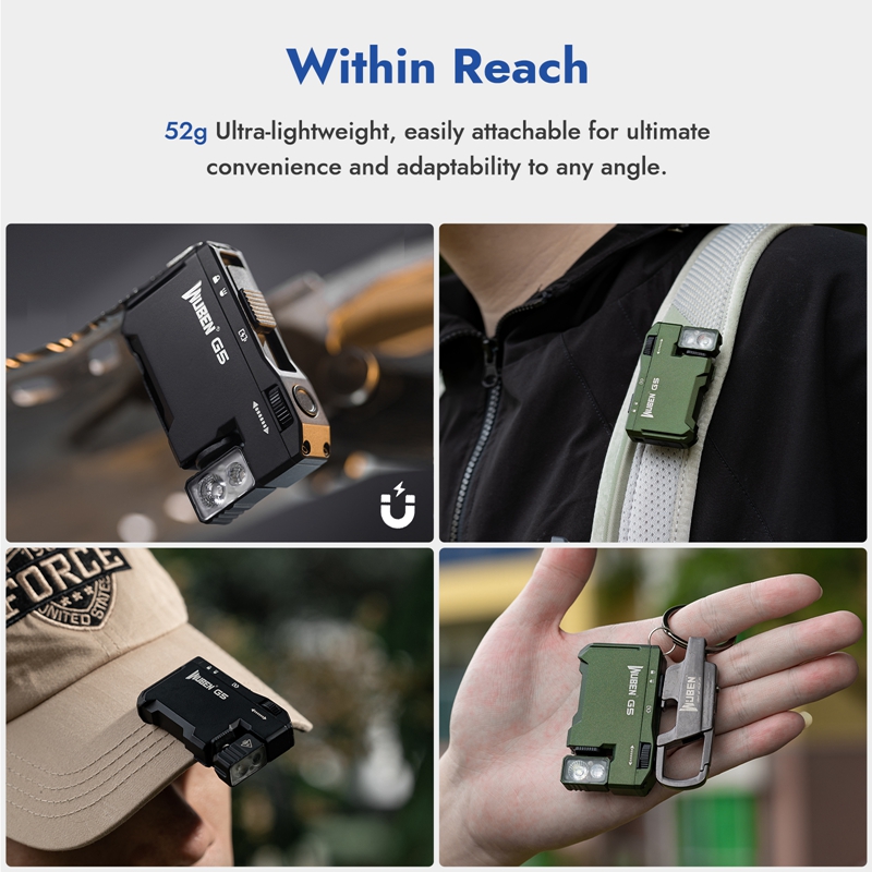 WUBEN G5 & X4 EDC Flashlight R - Edc Carry Flashlight avaliação e preço
