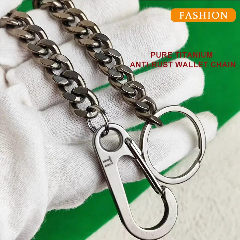 Pure Titanium Biker Wallet Cha - Wallet Slim Titanium avaliação e preço