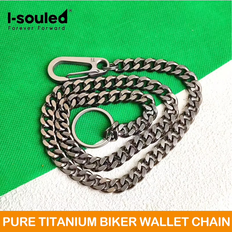 Pure Titanium Biker Wallet Cha - Wallet Slim Titanium avaliação e preço
