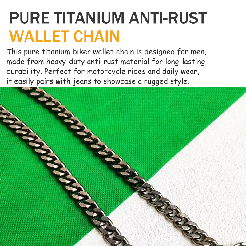 Pure Titanium Biker Wallet Cha - Wallet Slim Titanium avaliação e preço