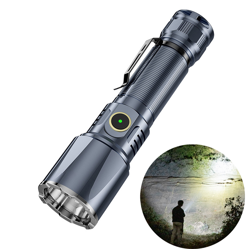 Type-C USB Rechargeable 21700  - Edc Carry Flashlight avaliação e preço