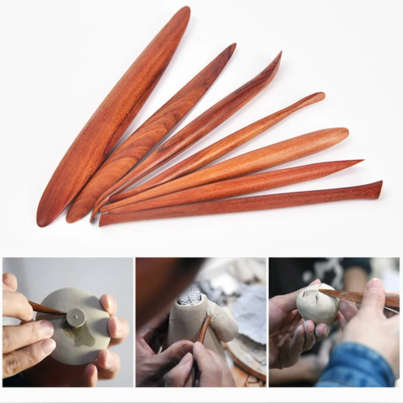 7-piece Pottery Tools Carving  - Pocket Knife Ceramic avaliação e preço